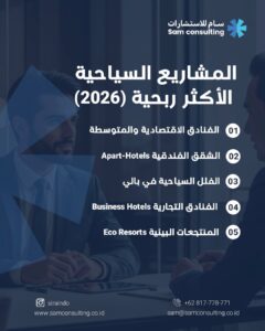 المشاريع الاكثر ربحاُ في اندونيسيا