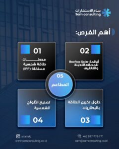 أفضل فرص الاستثمار في اندونيسيا في مجال الطاقة الشمسية