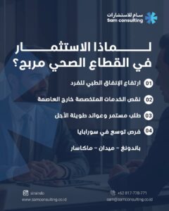 الاستثمار في القطاع الصحي مربح
